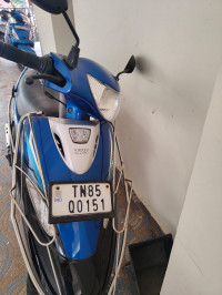 Blue TVS Scooty Pep Plus BS6