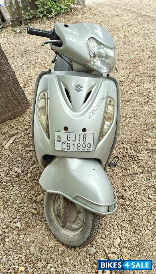 Silver Suzuki Access 125
