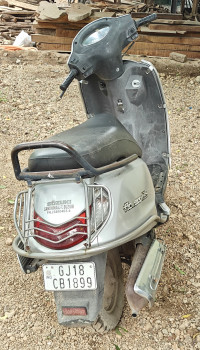 Silver Suzuki Access 125