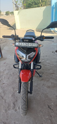 Striking Red TVS Raider 125 Drum