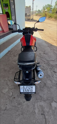 Striking Red TVS Raider 125 Drum