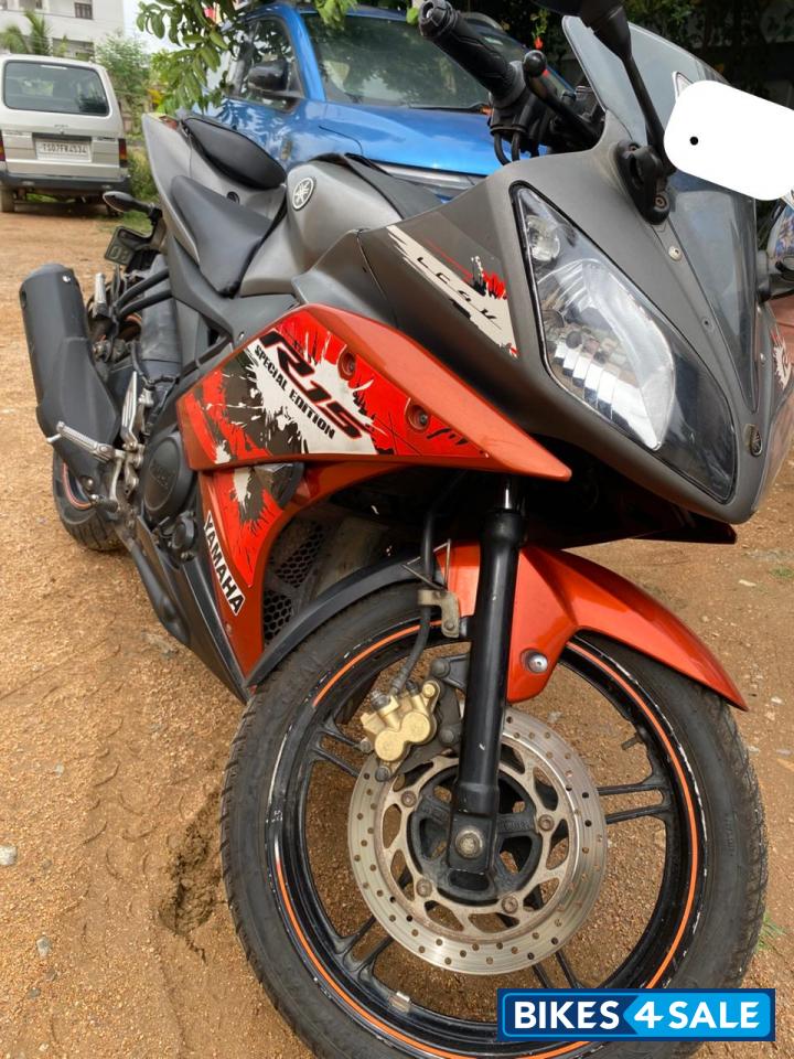 Orenge And Grey Yamaha YZF R15 V2