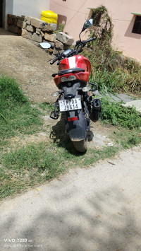 Red TVS Apache RTR 160 4V