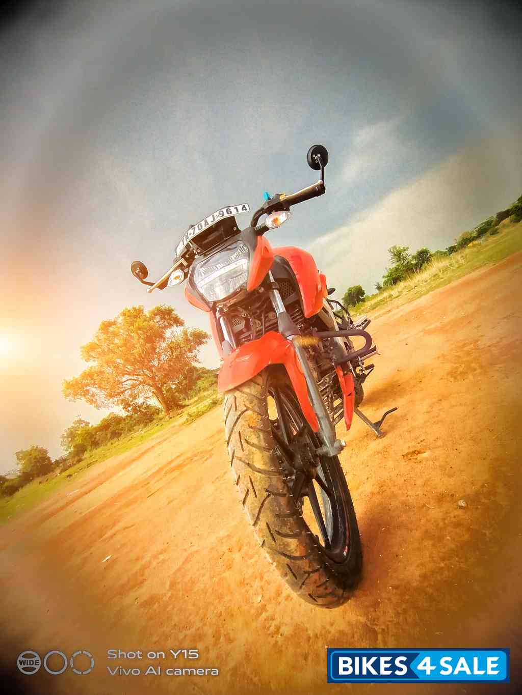 Red TVS Apache RTR 160 4V Red TVS Apache RTR 160 4V