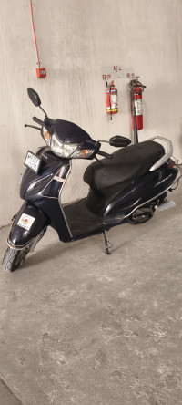 Blue Honda Activa 6G Dlx