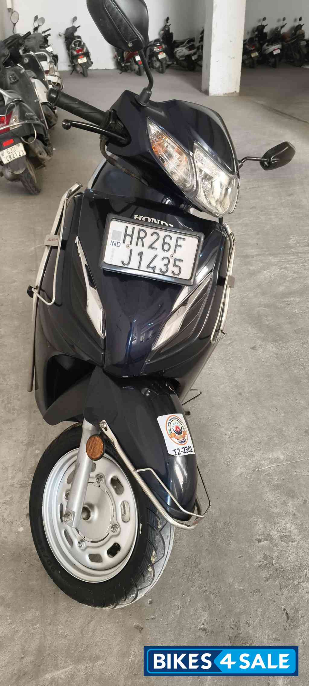 Blue Honda Activa 6G Dlx