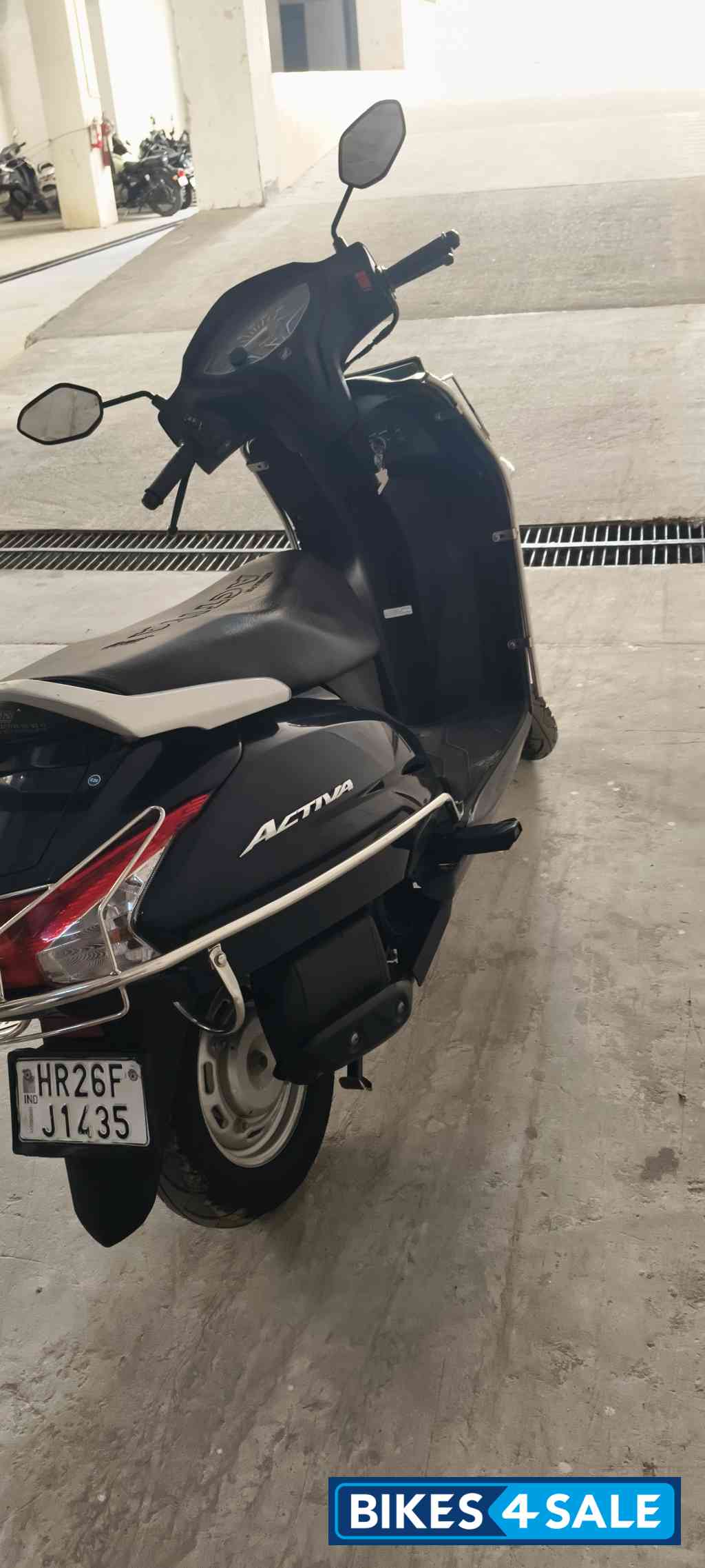 Blue Honda Activa 6G Dlx