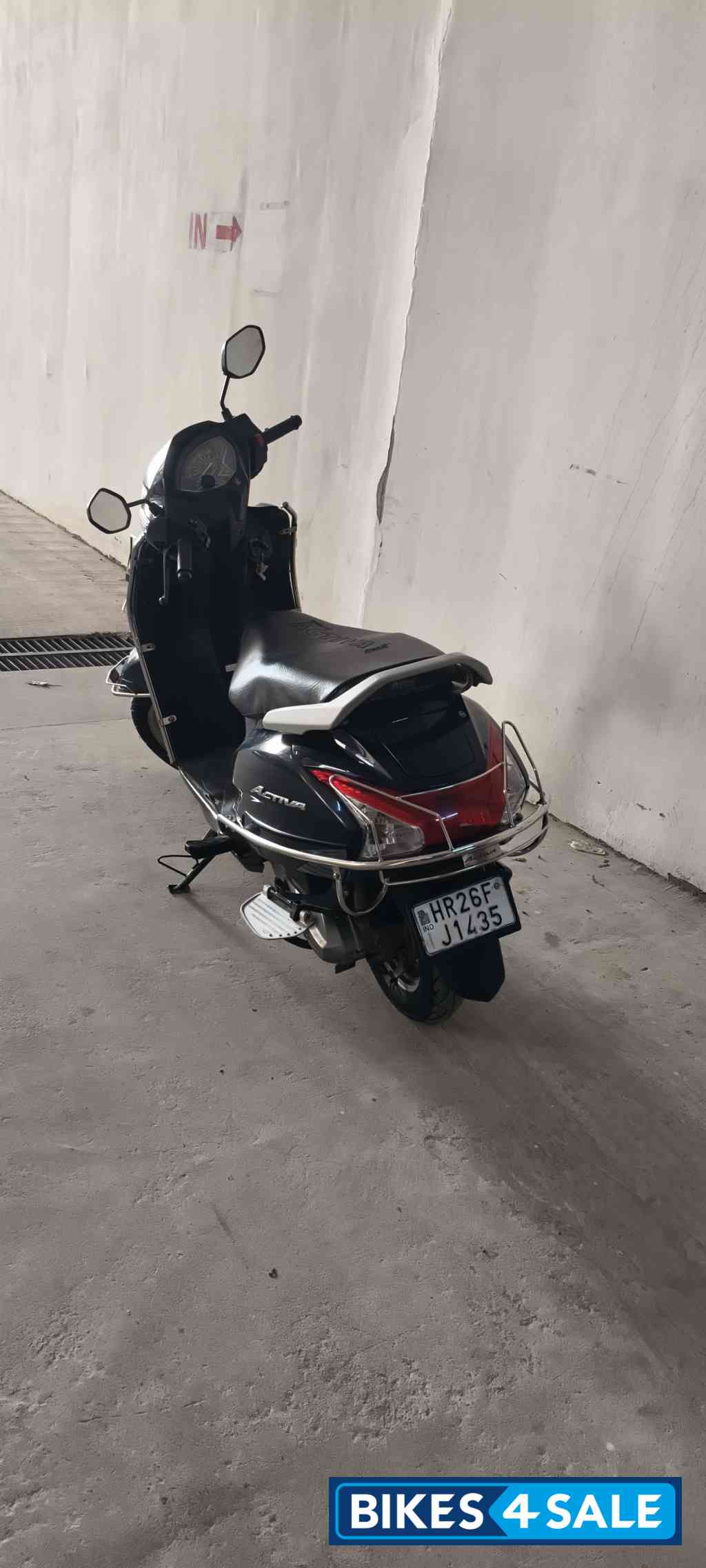 Blue Honda Activa 6G Dlx