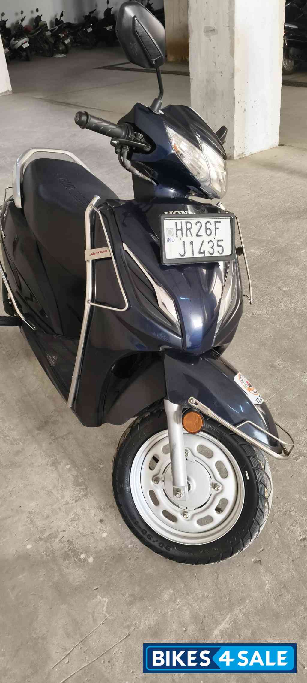 Blue Honda Activa 6G Dlx