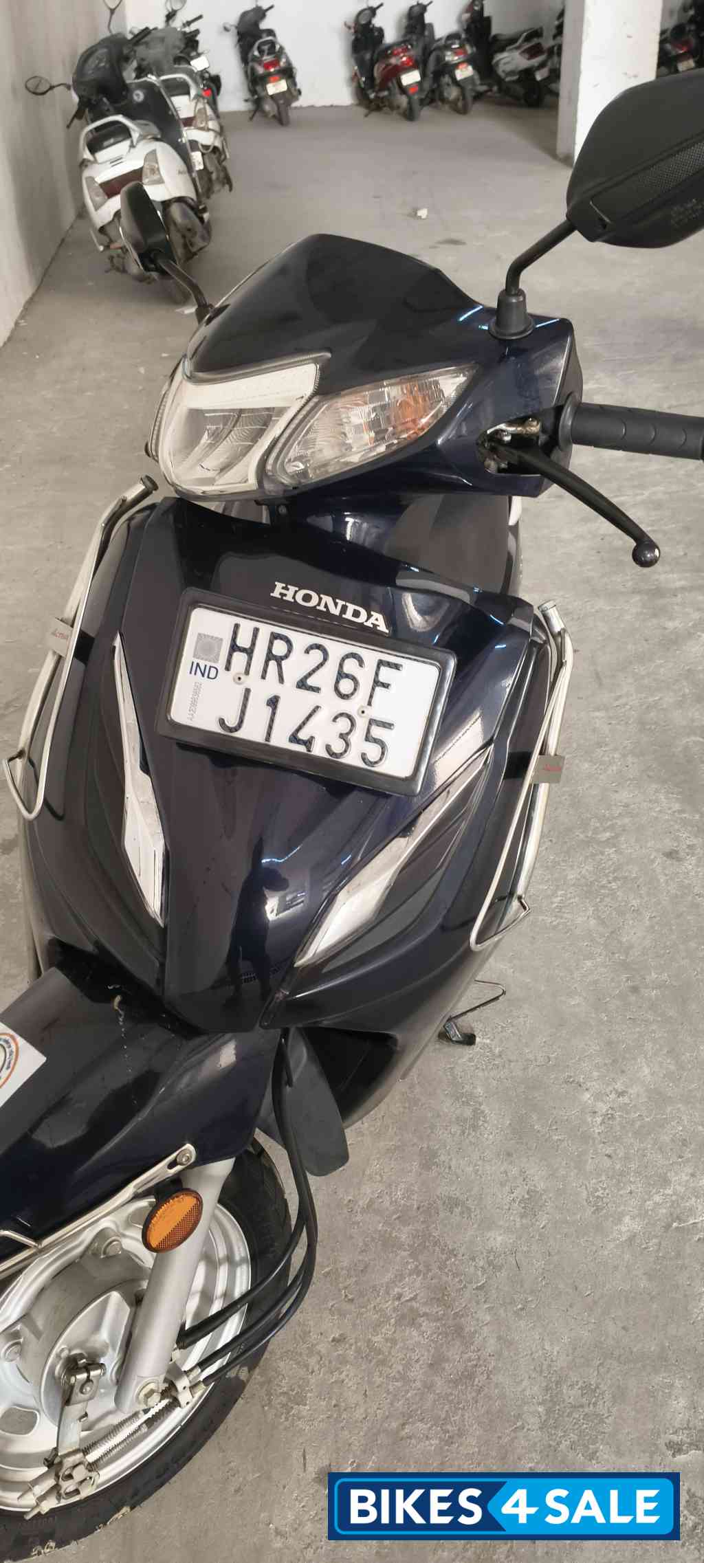 Blue Honda Activa 6G Dlx