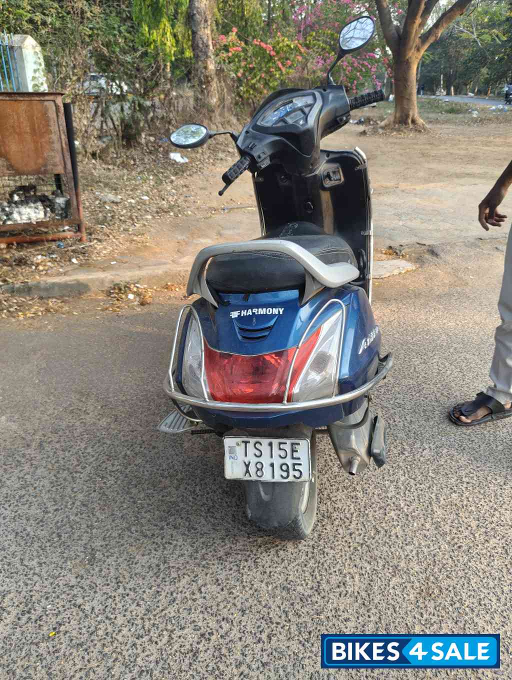 Blue Honda Activa 5G Blue Honda Activa 5G