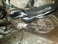 Black-grey Bajaj Platina 100 ES