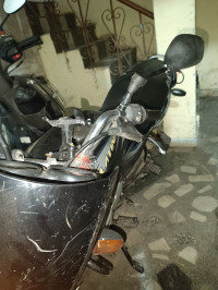 Black-grey Bajaj Platina 100 ES