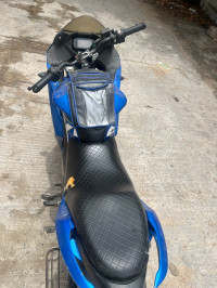 Blue Suzuki Gixxer SF SP