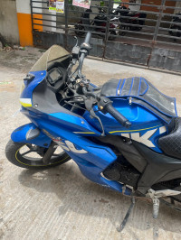 Blue Suzuki Gixxer SF SP