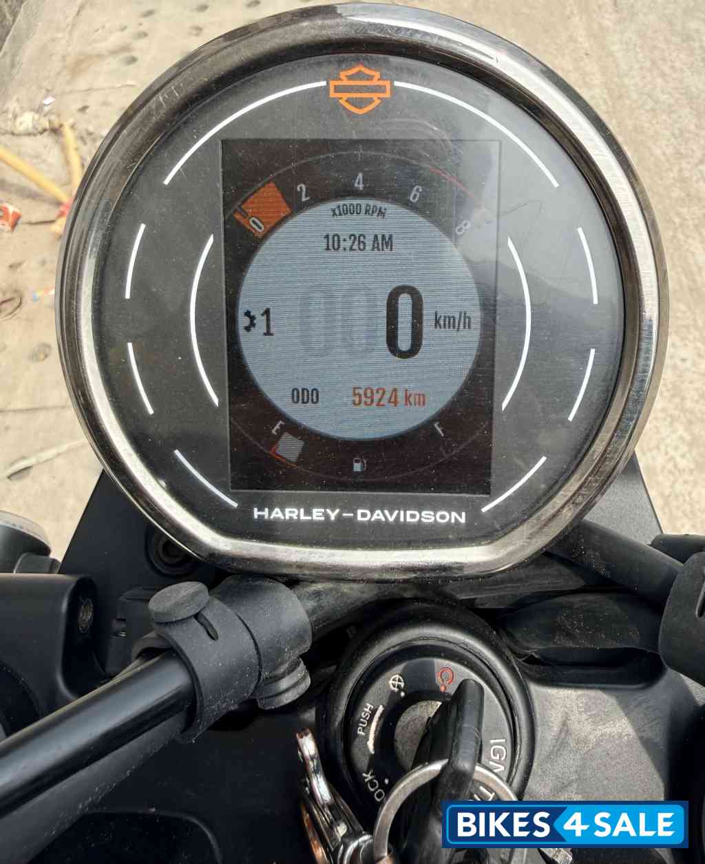 Black Harley Davidson X 440