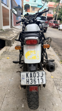 White Royal Enfield Himalayan