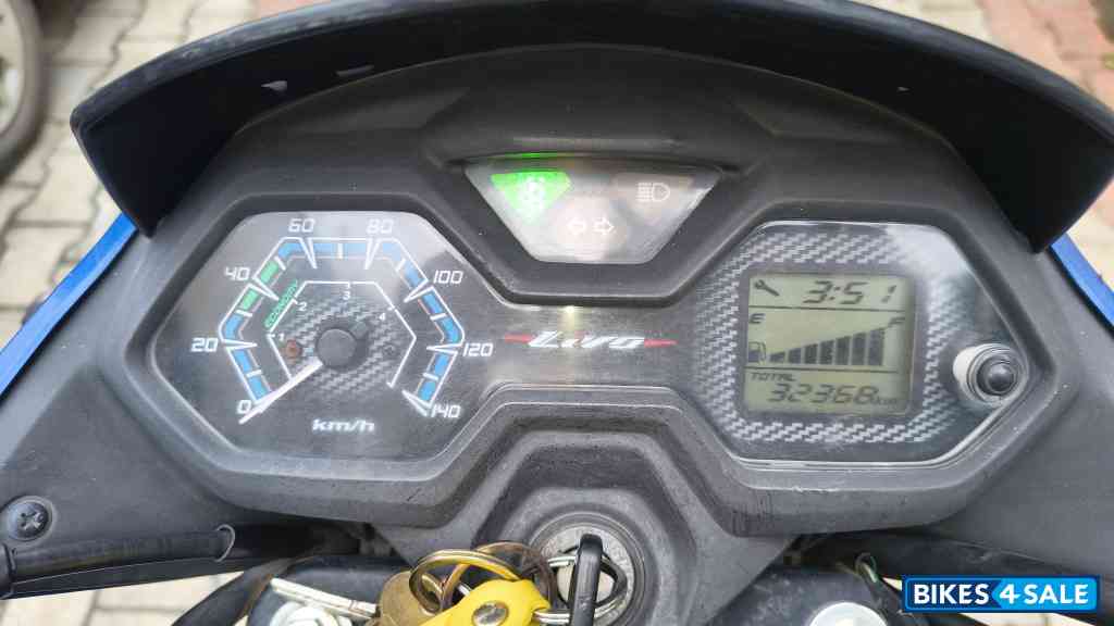 Blue Honda Livo Disc