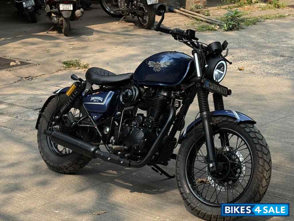 Marine Blue Royal Enfield Thunderbird 350