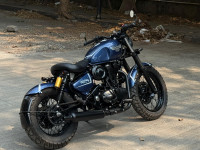 Marine Blue Royal Enfield Thunderbird 350
