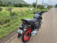 Black TVS Raider iGO