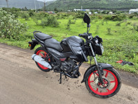 Black TVS Raider iGO