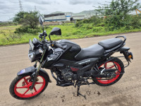 Black TVS Raider iGO