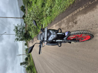 Black TVS Raider iGO