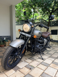 Gunmetal Grey Royal Enfield Classic 350 Dual Channel BS6