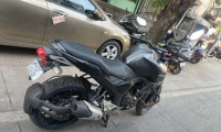 Black Yamaha FZ-S FI V3