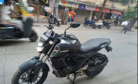 Black Yamaha FZ-S FI V3