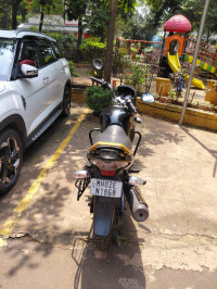 Black Honda Unicorn