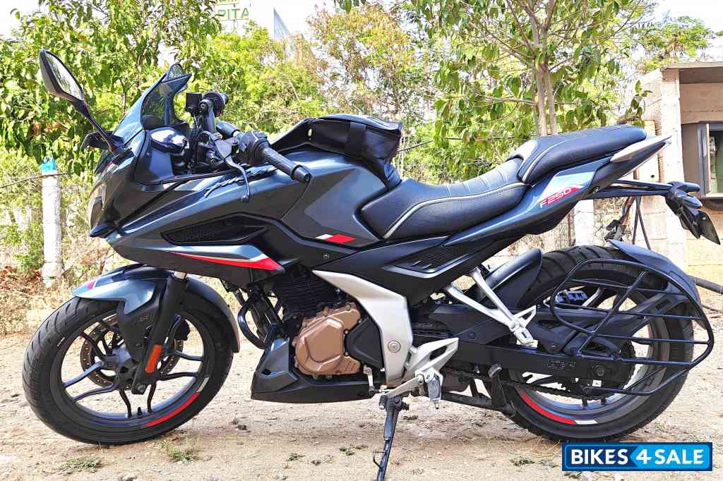 Dark Blue Bajaj Pulsar F250 Dual Channel ABS