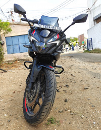 Dark Blue Bajaj Pulsar F250 Dual Channel ABS