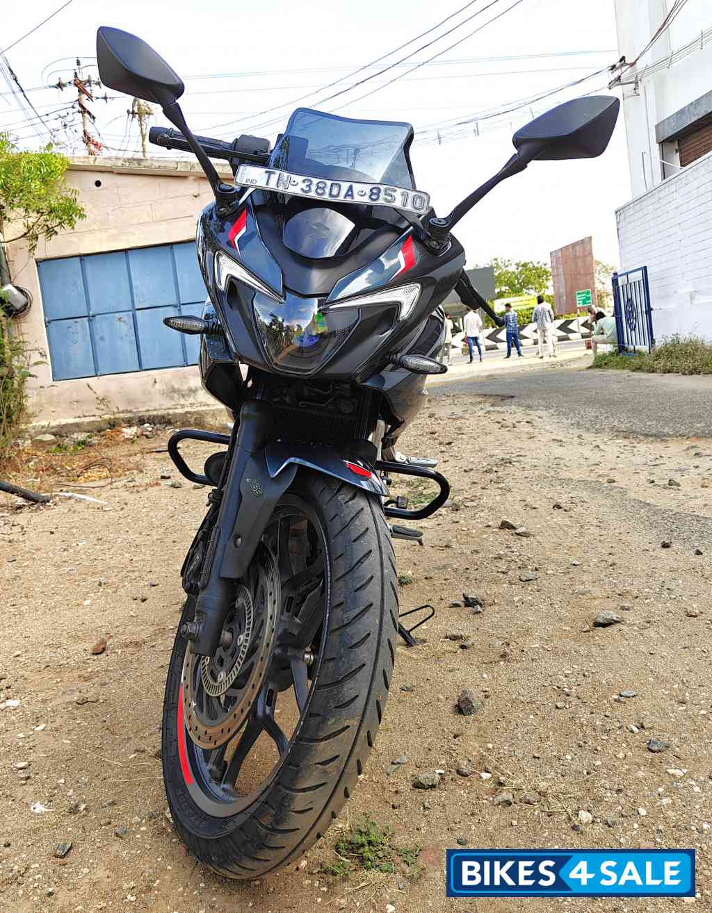 Dark Blue Bajaj Pulsar F250 Dual Channel ABS