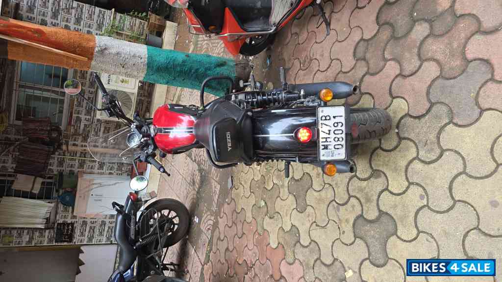 Red And Grey Yezdi Roadster Dual Tone Red And Grey Yezdi Roadster Dual Tone