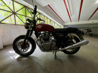Red Royal Enfield Interceptor 650 Twin
