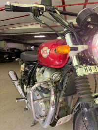 Red Royal Enfield Interceptor 650 Twin