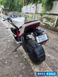 White BMW G 310 RR