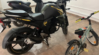 Matte Green Yamaha FZ-S FI V2