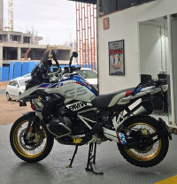 White Blue BMW R 1250 GS