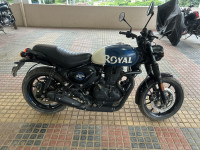 Rebel Blue Royal Enfield Hunter 350 Metro