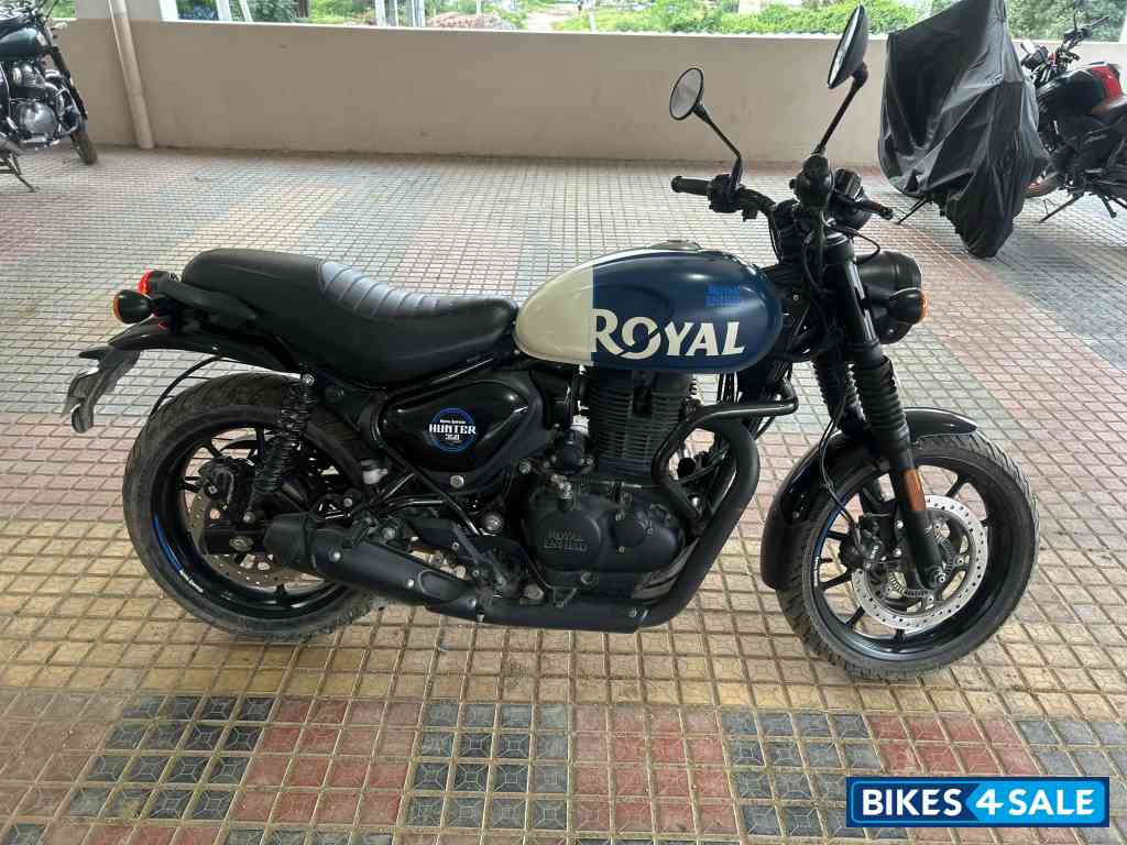 Rebel Blue Royal Enfield Hunter 350 Metro Rebel Blue Royal Enfield Hunter 350 Metro