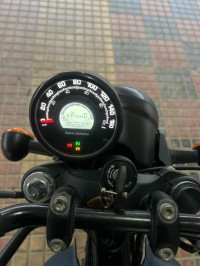 Rebel Blue Royal Enfield Hunter 350 Metro