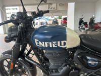 Rebel Blue Royal Enfield Hunter 350 Metro