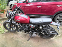 Red Monotone Honda CB350RS