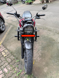 Red Monotone Honda CB350RS