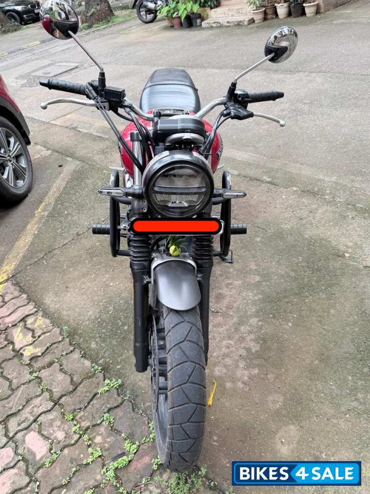 Red Monotone Honda CB350RS Red Monotone Honda CB350RS