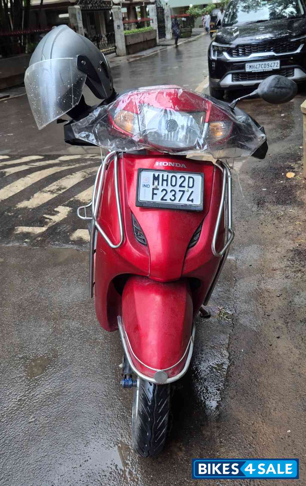 Red Honda Activa 3G