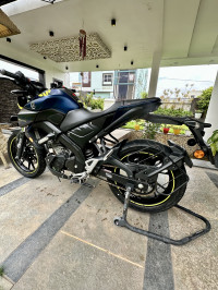 Blue Yamaha MT-15